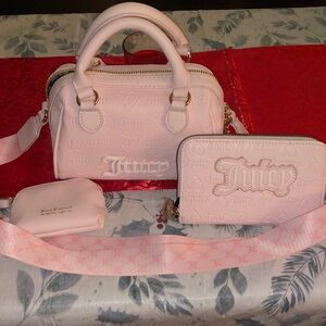 Juicy couture bag and wallet bundle
